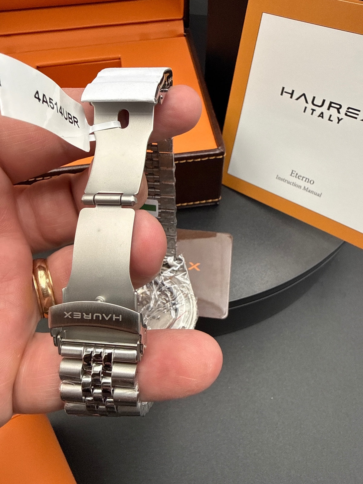 Haurex Italy Eterno Automatic Water Resistant Men's Watch 44