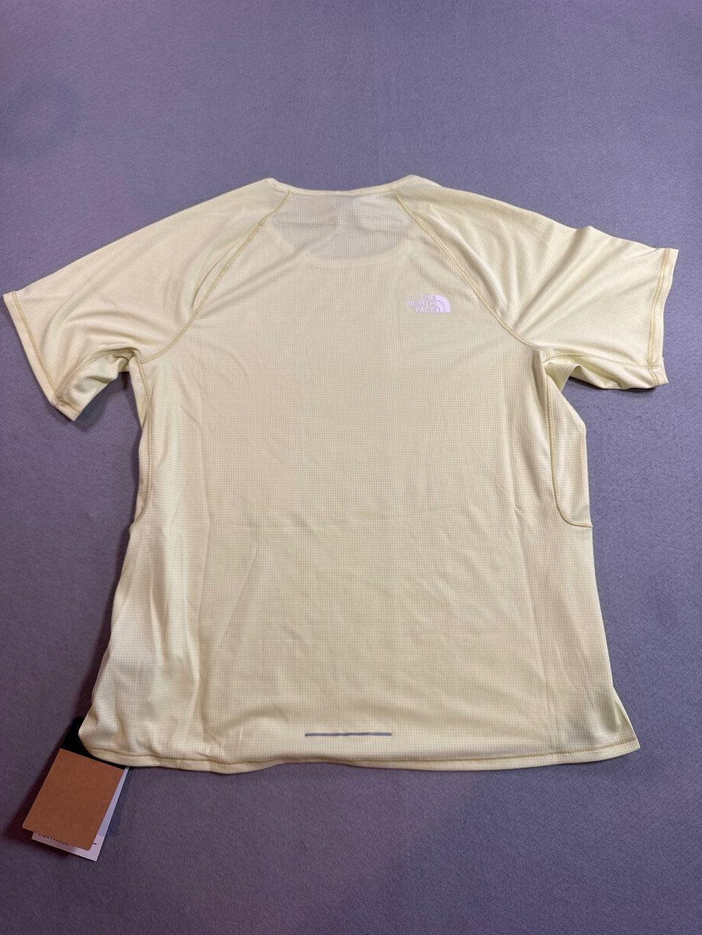 The North Face Women's Sunriser SS Tee Slim Fit Large Lemon