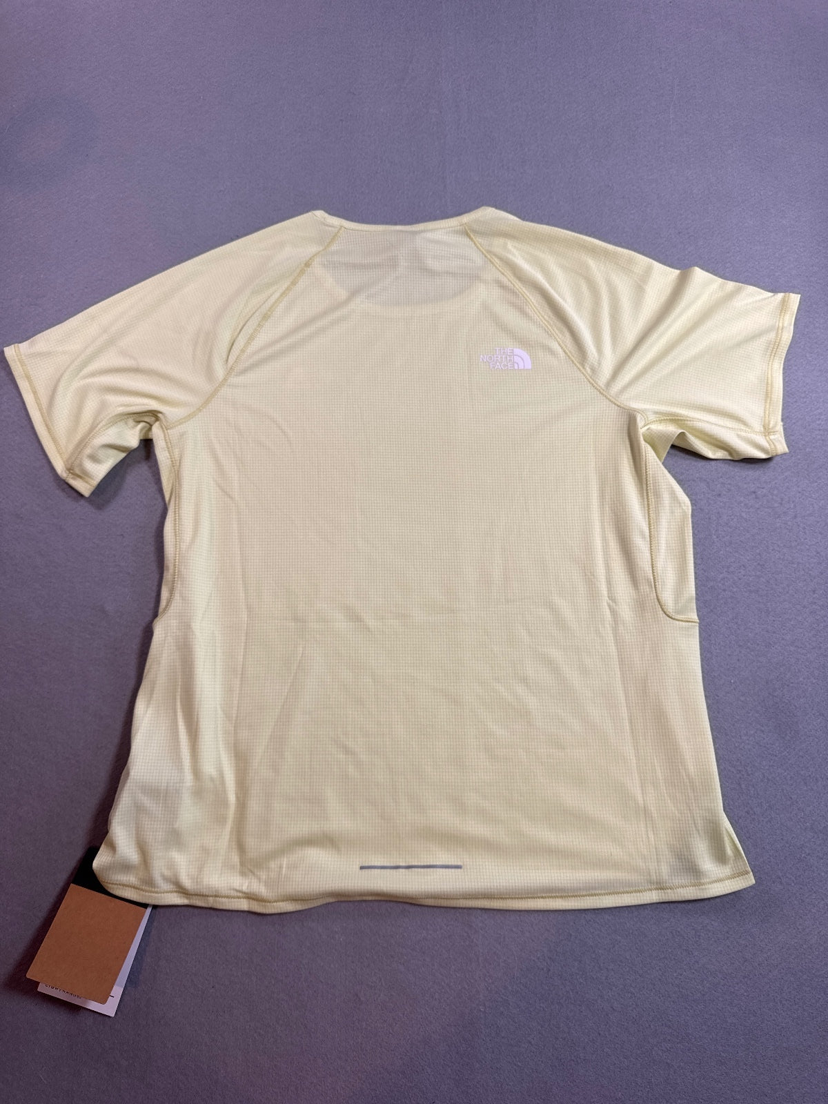 The North Face Women's Sunriser SS Tee Slim Fit Large Lemon