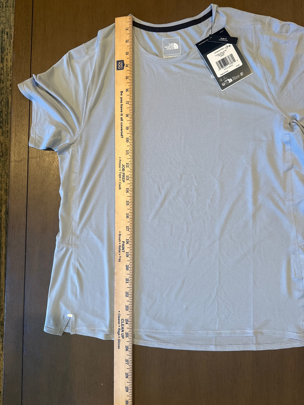 The North Face Women's High Trail SS Tee Frost Grey Large