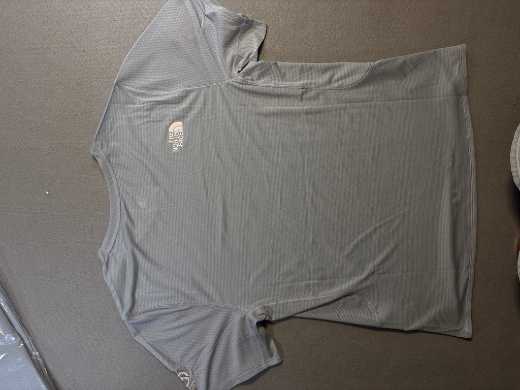 The North Face Women's W High Trail SS Tee Frost Grey Small