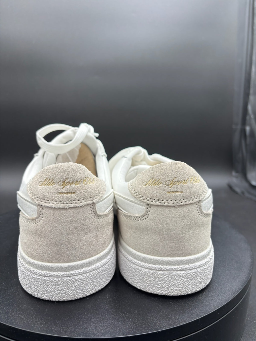 ALDO Club Trainer – White Leather/Suede – Men’s Size 9.5