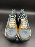Moolah Womens Athletic Sneakers Blue and Bronze Size 8.5
