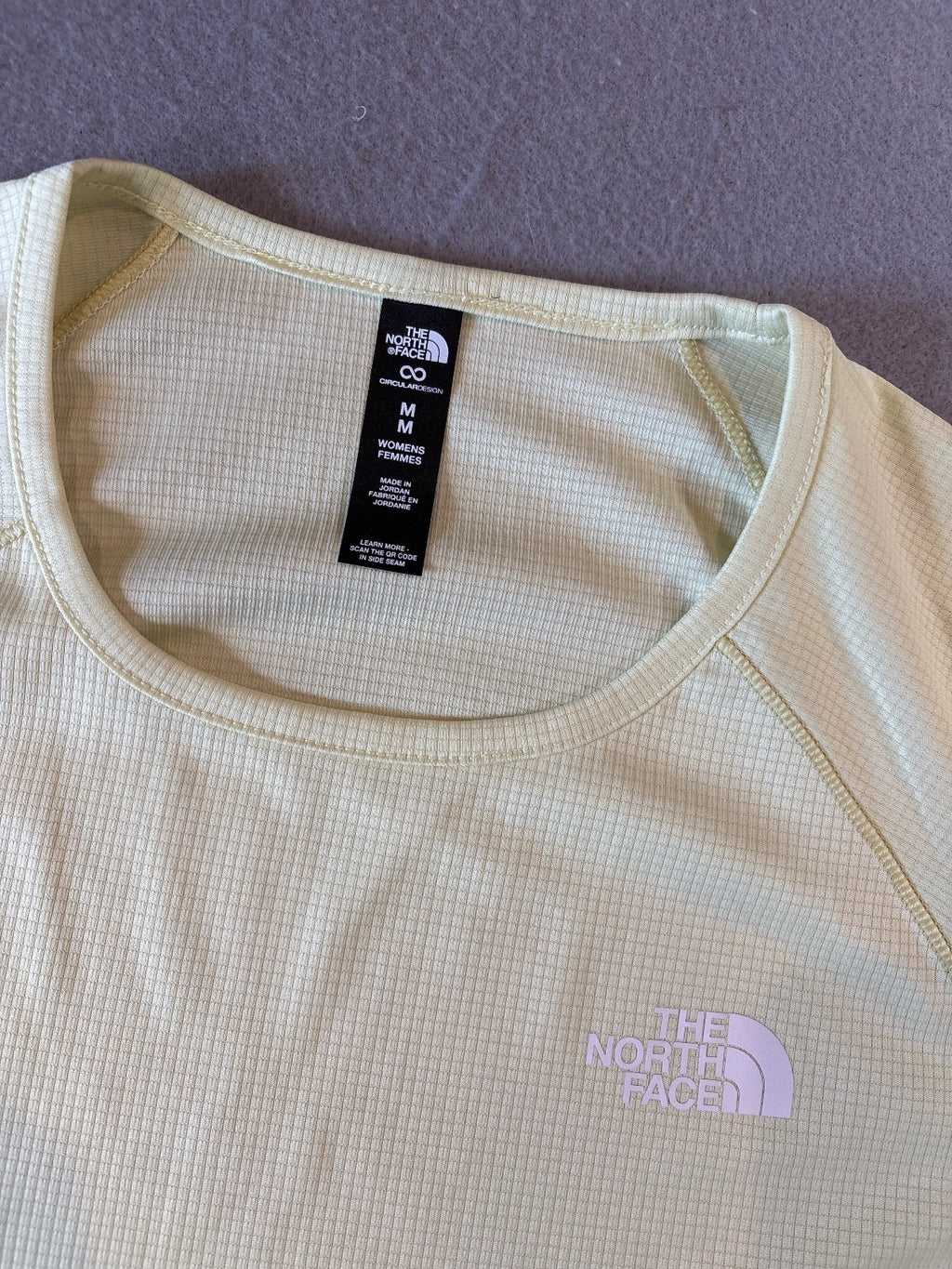 The North Face Women's Sunriser SS Tee Lemon Mist Medium