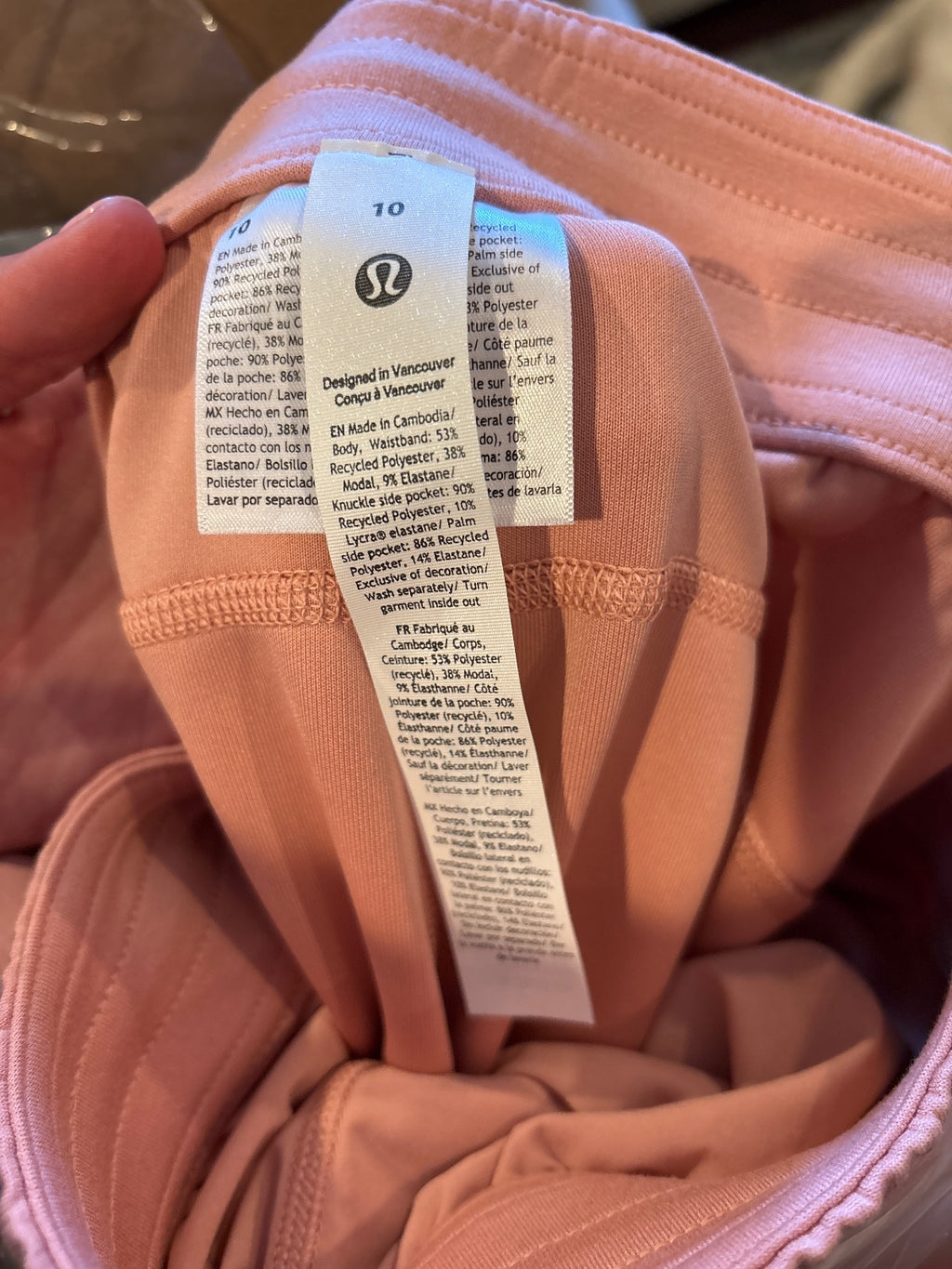 Lululemon Salutation High-Rise Pants - Regular Size 10, Pink