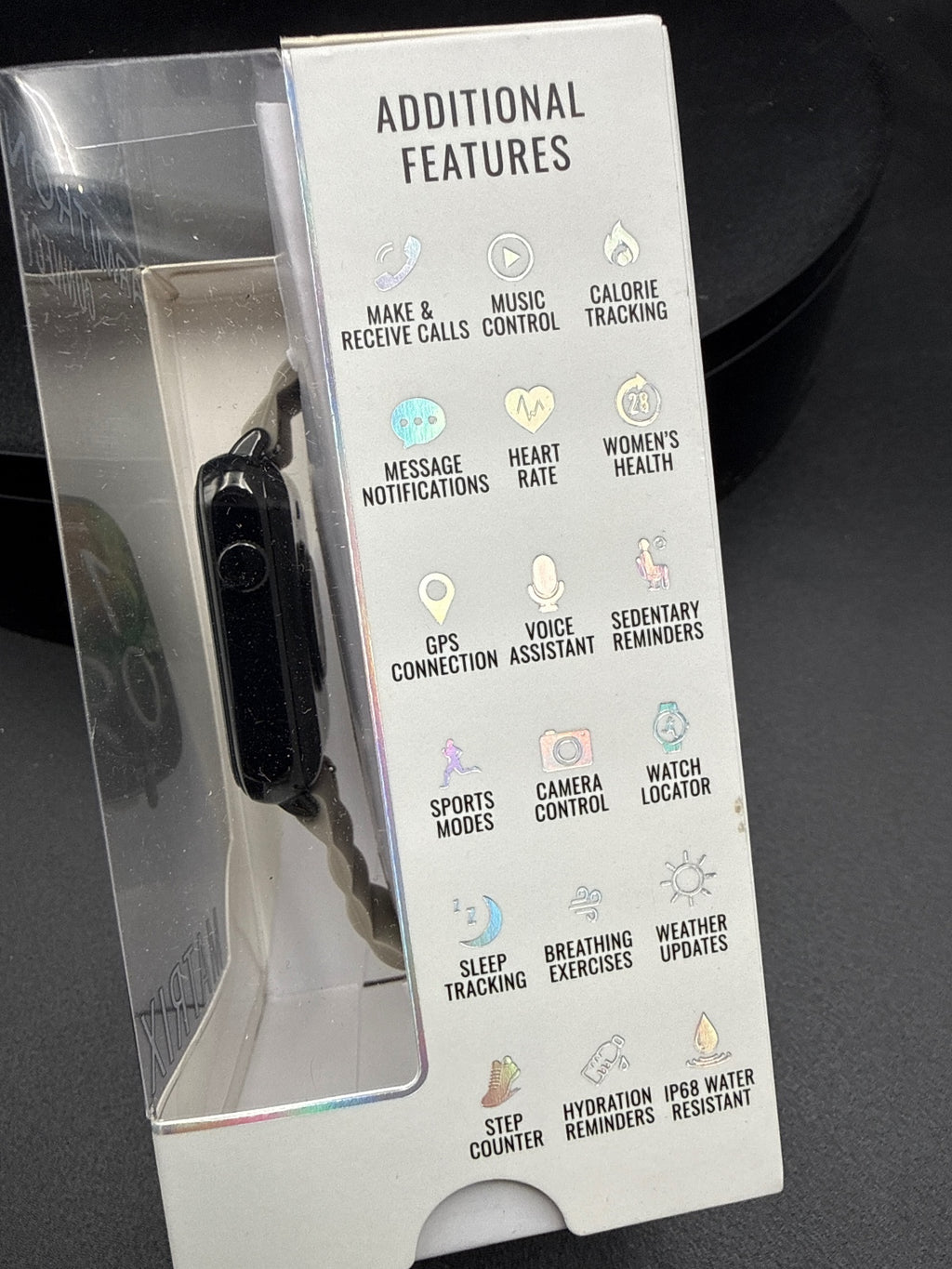 Armitron Connect AMOLED Smartwatch with Silicone Magnetic Band, 44mm Case