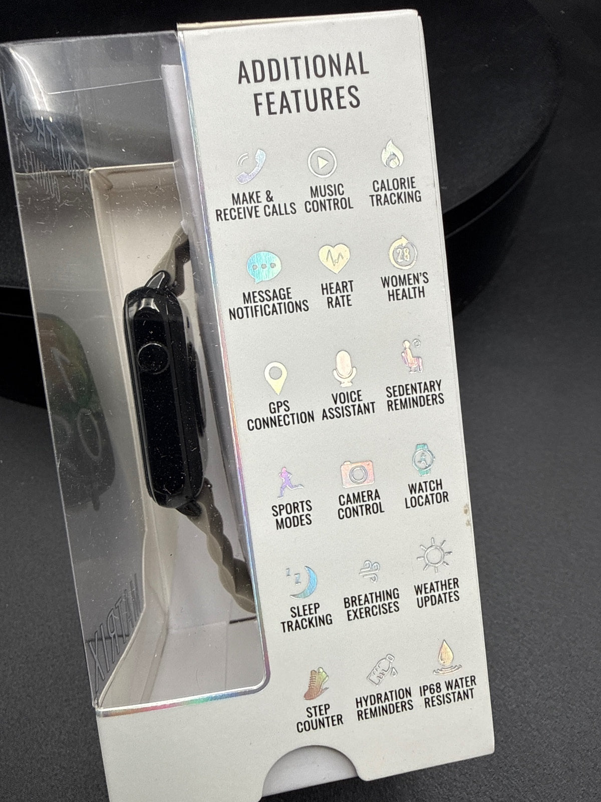 Armitron Connect AMOLED Smartwatch with Silicone Magnetic Band, 44mm Case
