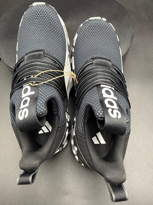 Adidas Lite Racer Adapt 7.0 K Kids Running Shoes Black Camo