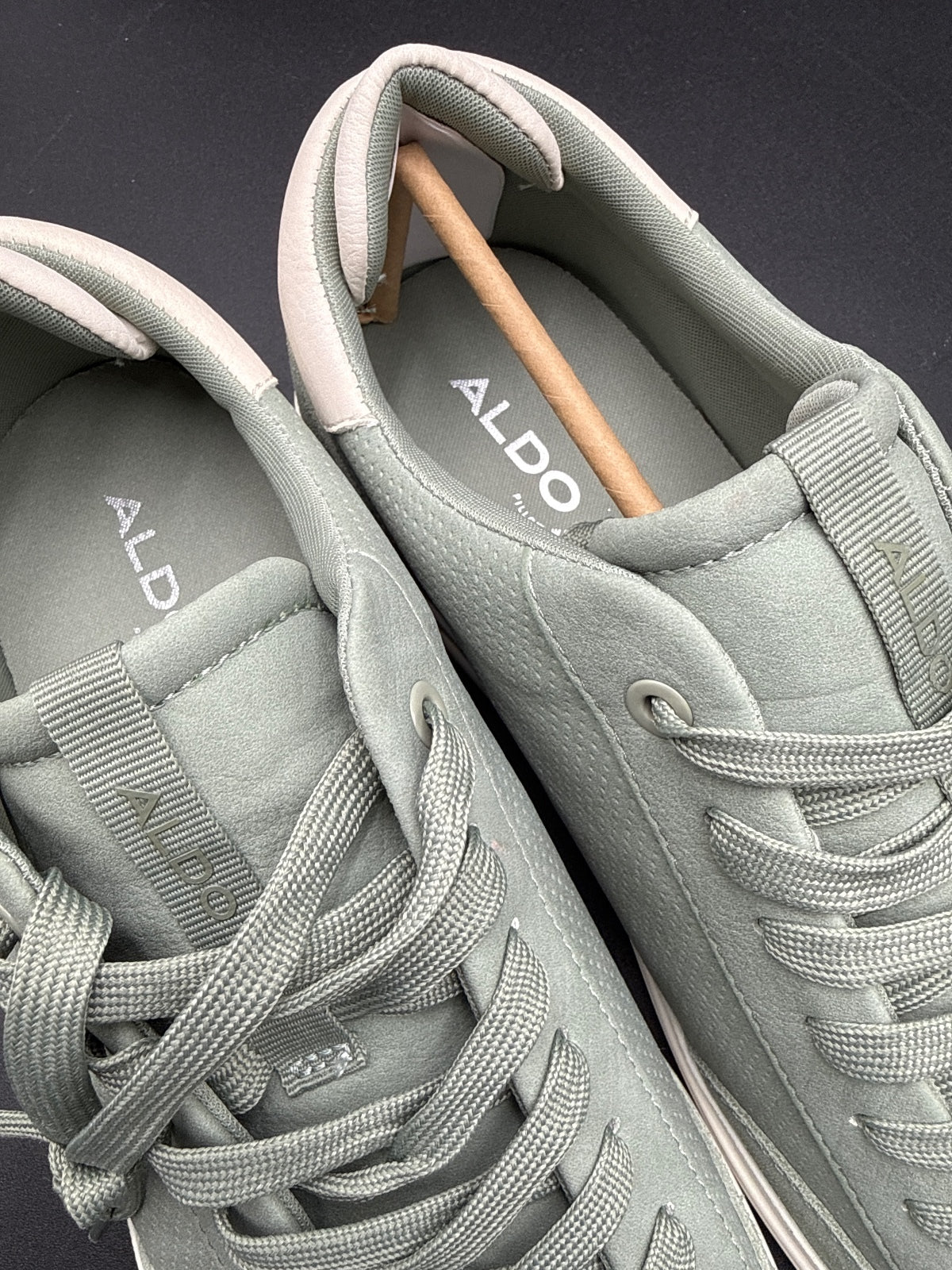 Aldo Sage Green Low Top Sneakers Men’s Size 12 New w/ Box