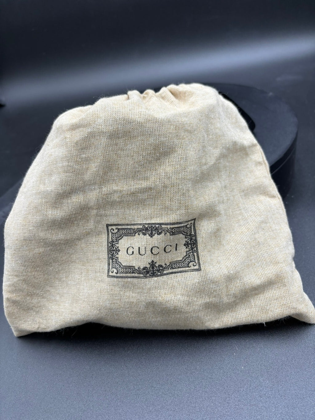 Gucci Lilac Leather Mini Crossbody Bag with Signature Strap