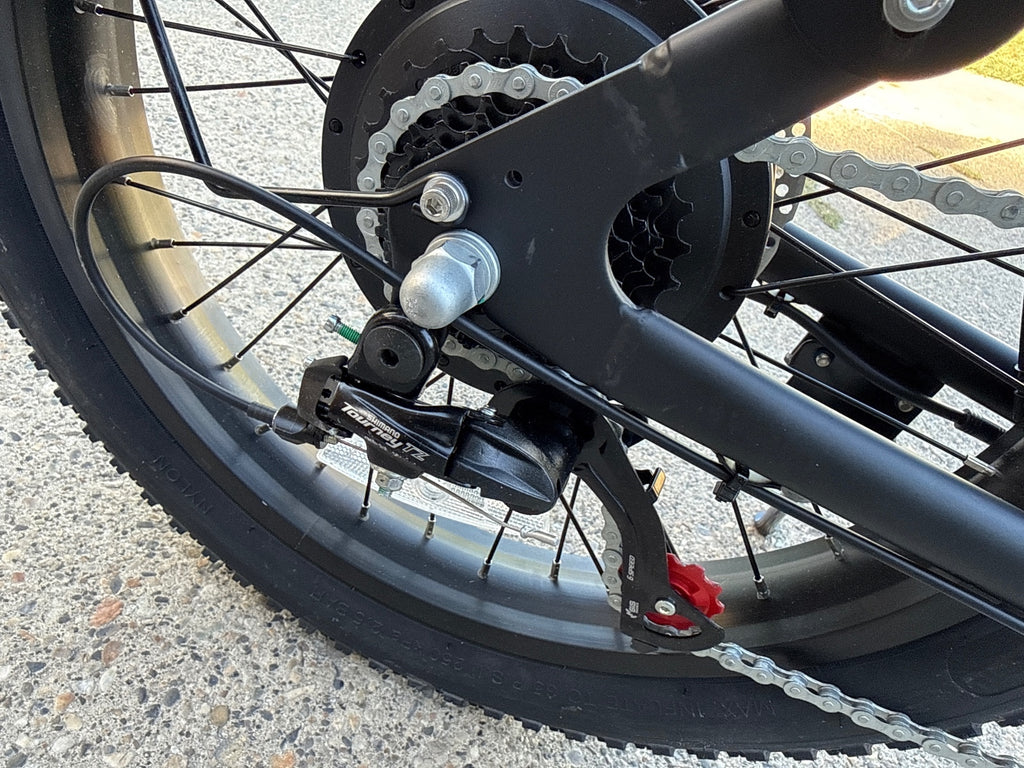 URLIFE Electric Folding Bike with LCD Display and 20-inch Tires