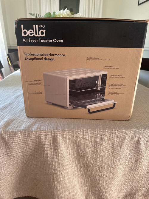 BellaPRO Air Fryer Toaster Oven - Professional Performance, 2-Year Warranty