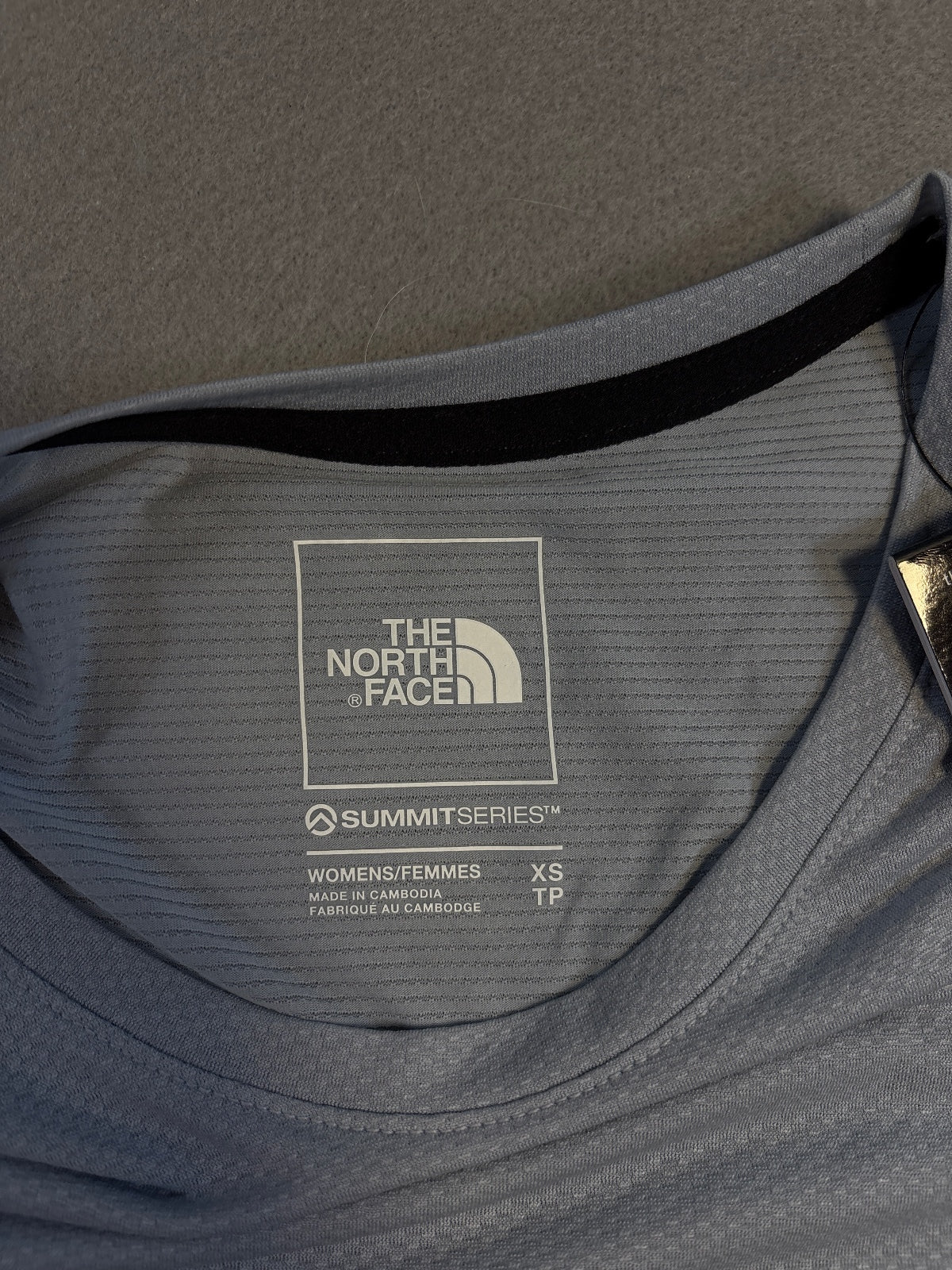 The North Face Women's High Trail SS Tee Frost Grey XS