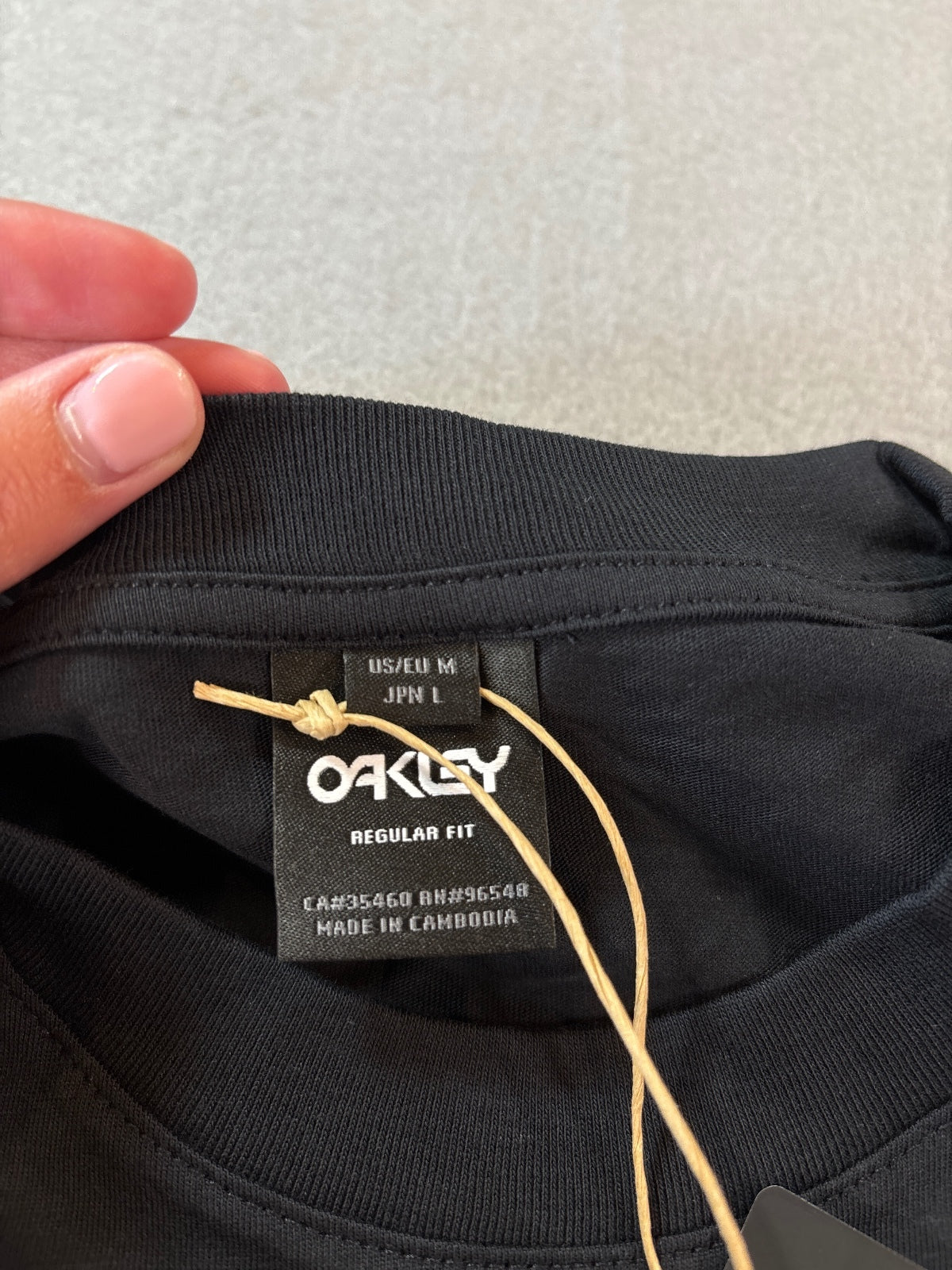 Oakley Duality Big Tee Blackout Men's T-Shirt Medium Regular