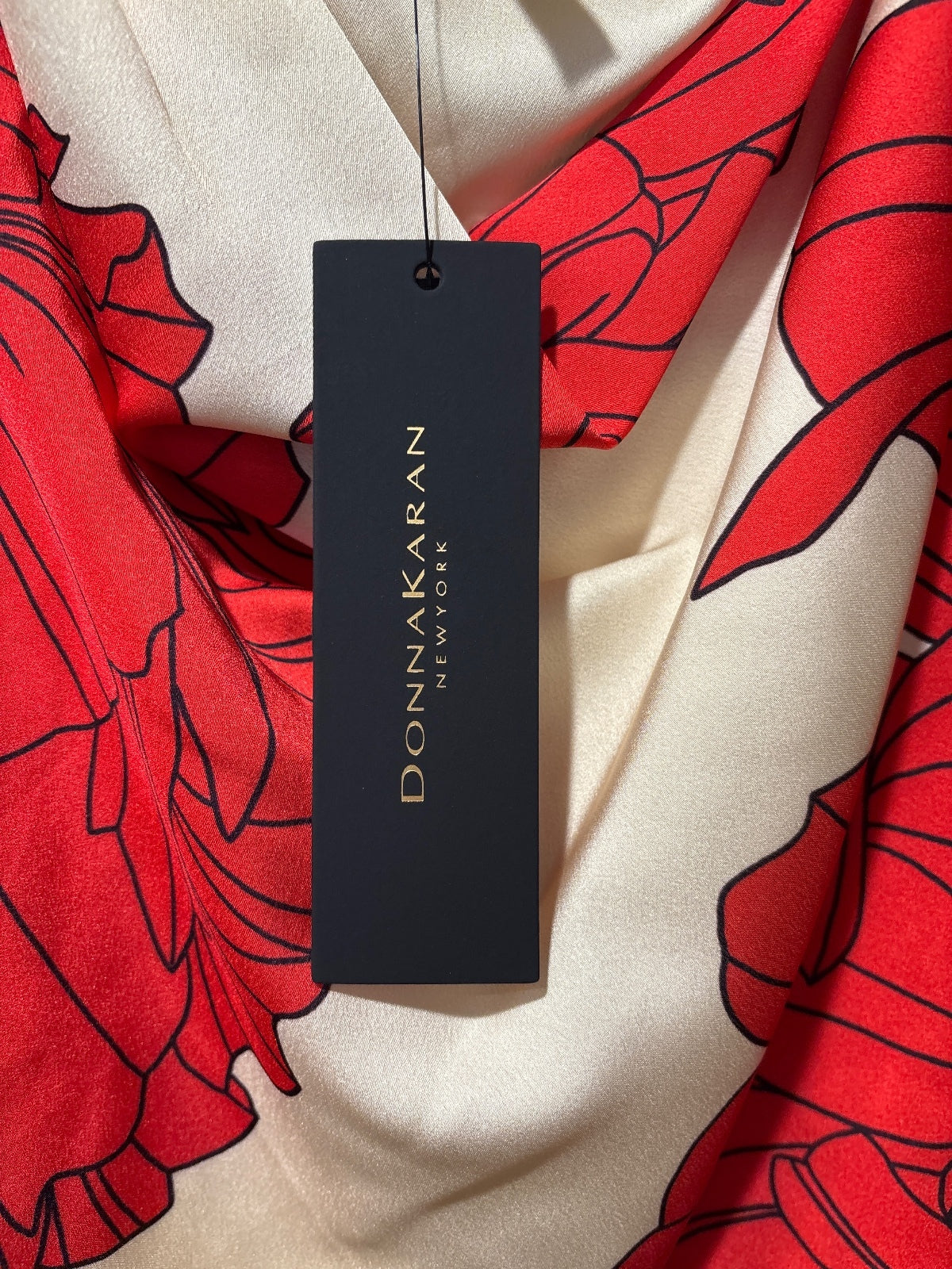 Donna Karan New York Women's Floral Maxi Dress Size 12