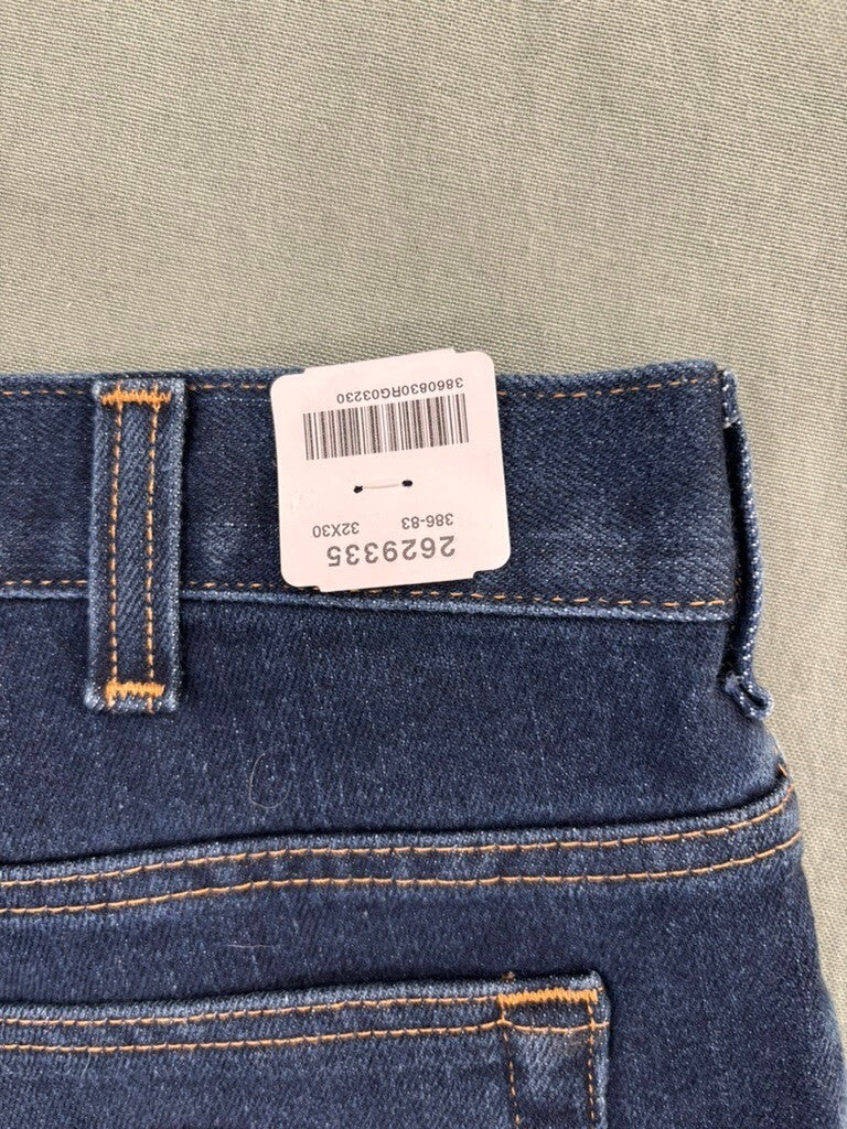 Carhartt Modern Fit Stretch Denim Jeans 32x30 Dark Blue