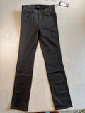 7 For All Mankind Kimmie Straight Rinsed Black Jeans Size 27