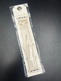 Altar'd State Gold/Ivory Watch Band with Cross Charm