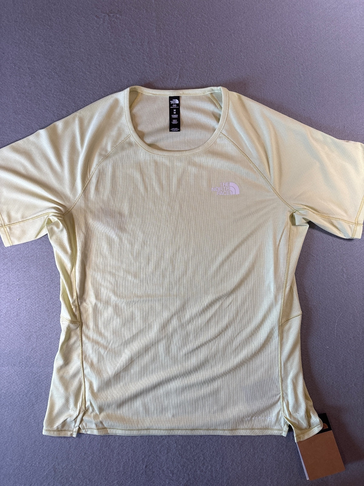 The North Face Women's Sunriser SS Tee Lemon Mist Medium