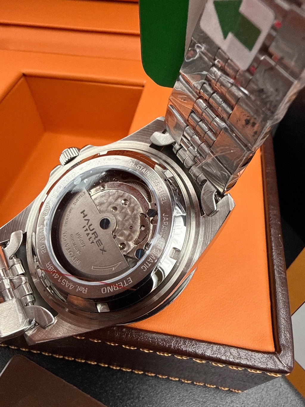 Haurex Italy Eterno Automatic Water Resistant Men's Watch 44