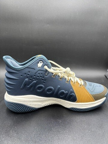 Moolah Womens Athletic Sneakers Blue and Bronze Size 8.5