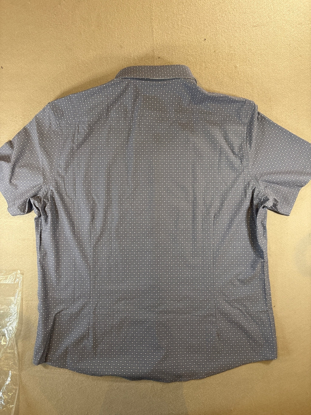 Mizzen+Main Leeward SS Dress Shirt Coastal Ford Medium Print