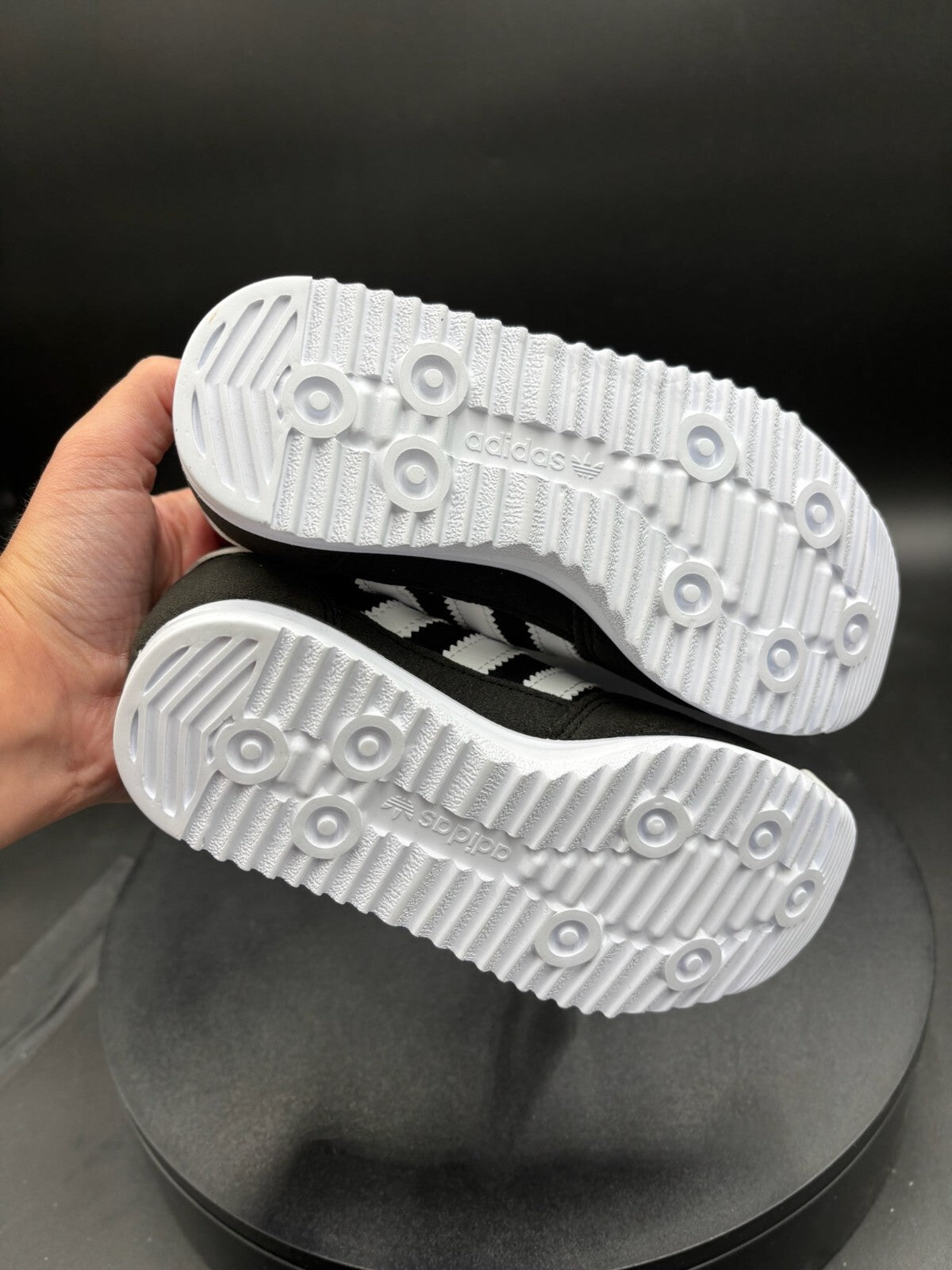 Adidas SL 72 RS EL C – Core Black / White / Blue – Kids 11K