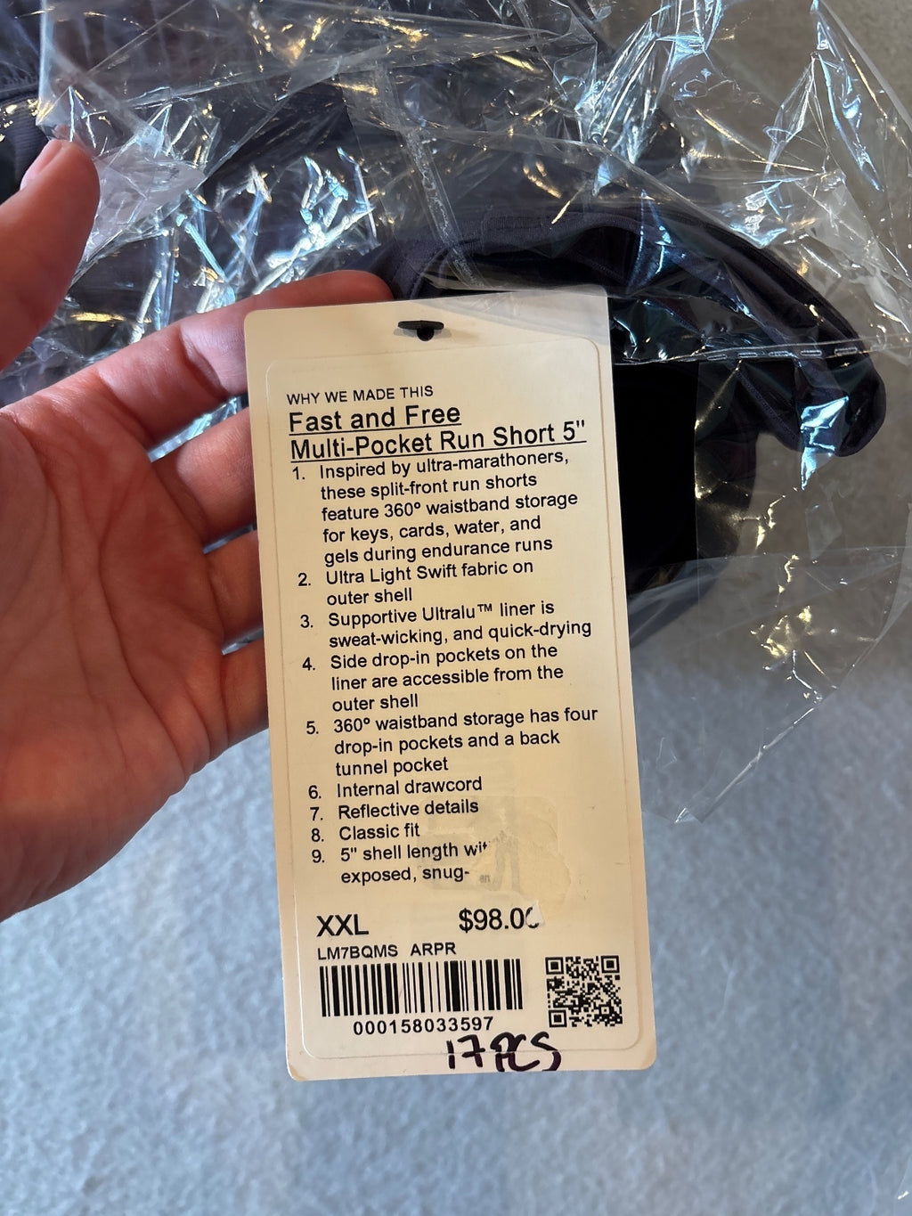 Lululemon Athletic Skort with Built-in Shorts in Purple XXL