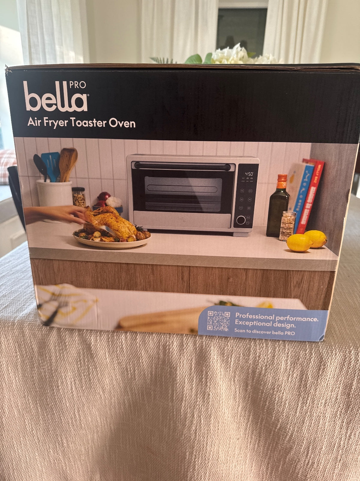 BellaPRO Air Fryer Toaster Oven - Professional Performance, 2-Year Warranty
