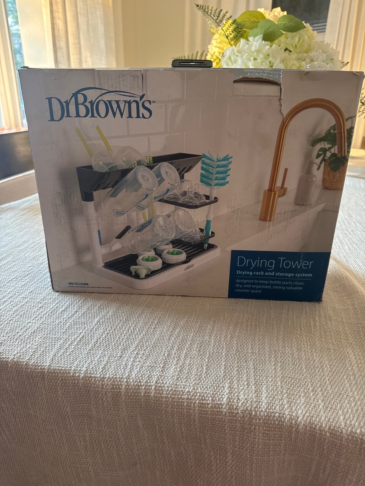 Dr. Brown's Drying Tower Bottle Drying Rack and Storage System