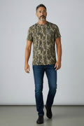 LaCrosse Men's Camouflage Short Sleeve T-Shirt Size Small