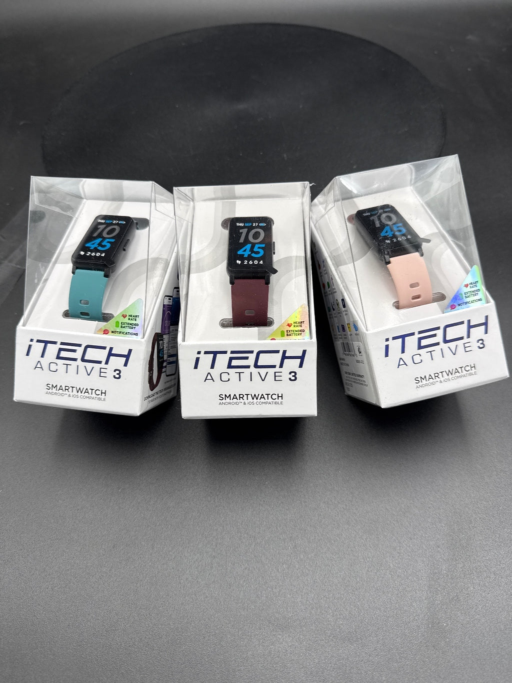 iTech Active 3 Smartwatch Android & iOS Compatible