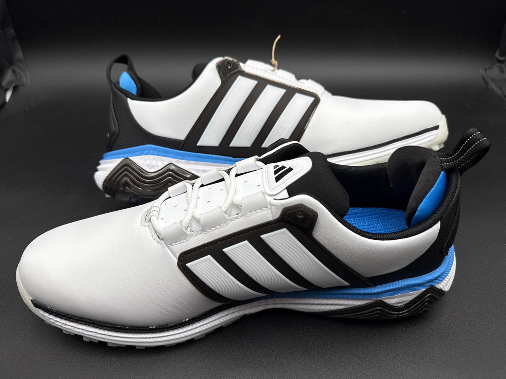 Adidas Adipower 26 SL Golf Shoes Size 11 White Black Blue