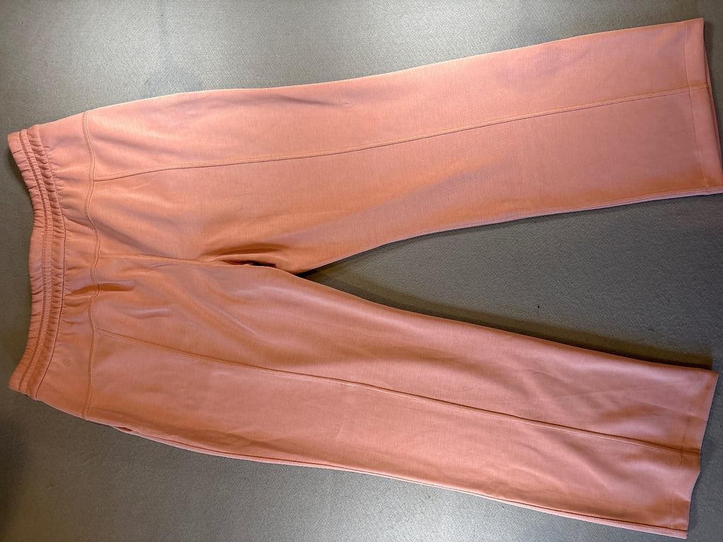 Lululemon Pink Cropped Sweatpants Size 14