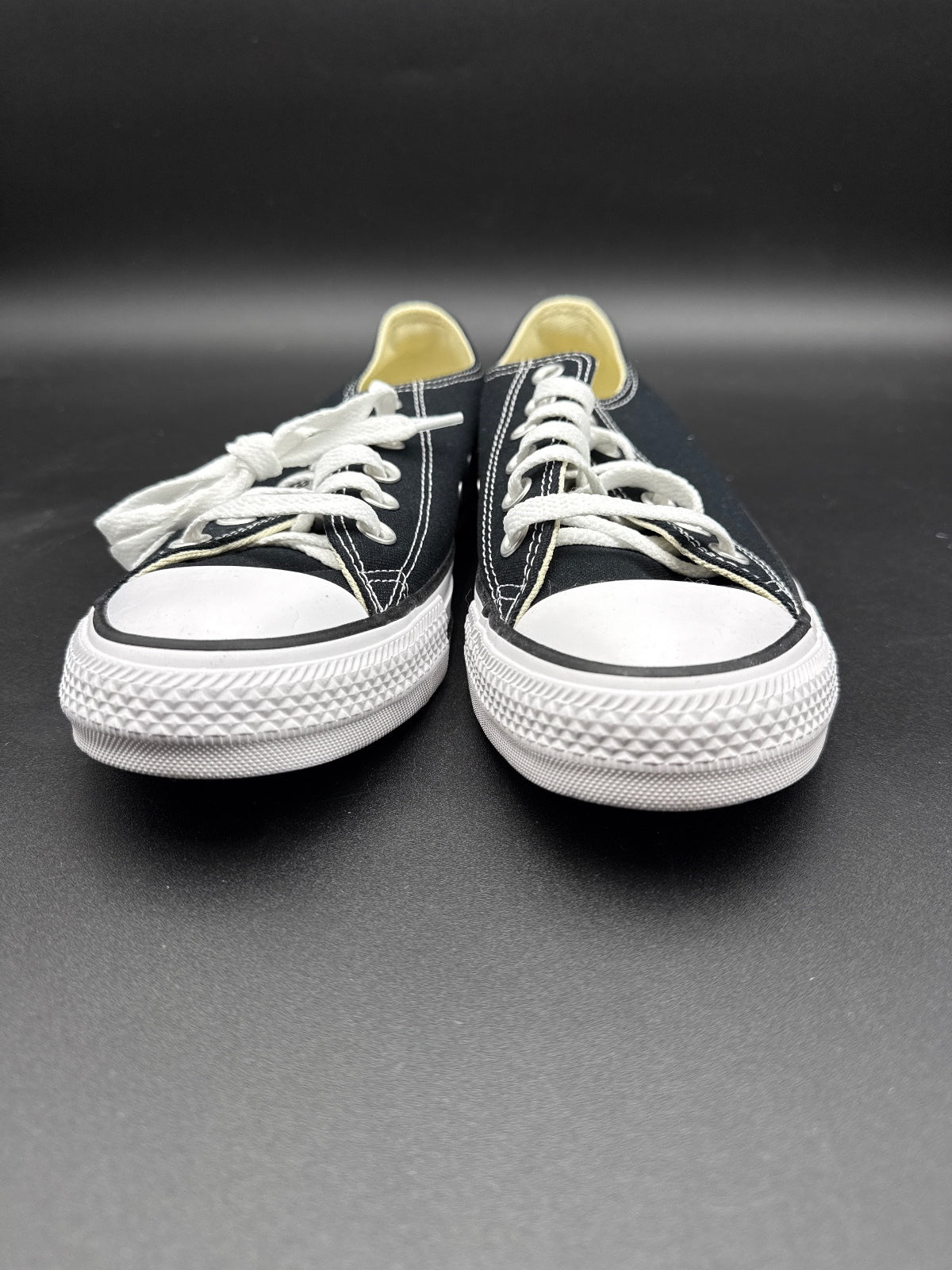 Converse Chuck Taylor Low Black White W8.5 M6.5 NIB