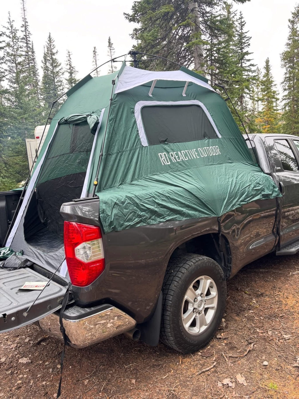 Reactive Outdoor High Ground Truck Tent for Long Truck Bed