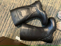 Tingley Airgo Black Rubber Rain Boots Size M8/W10