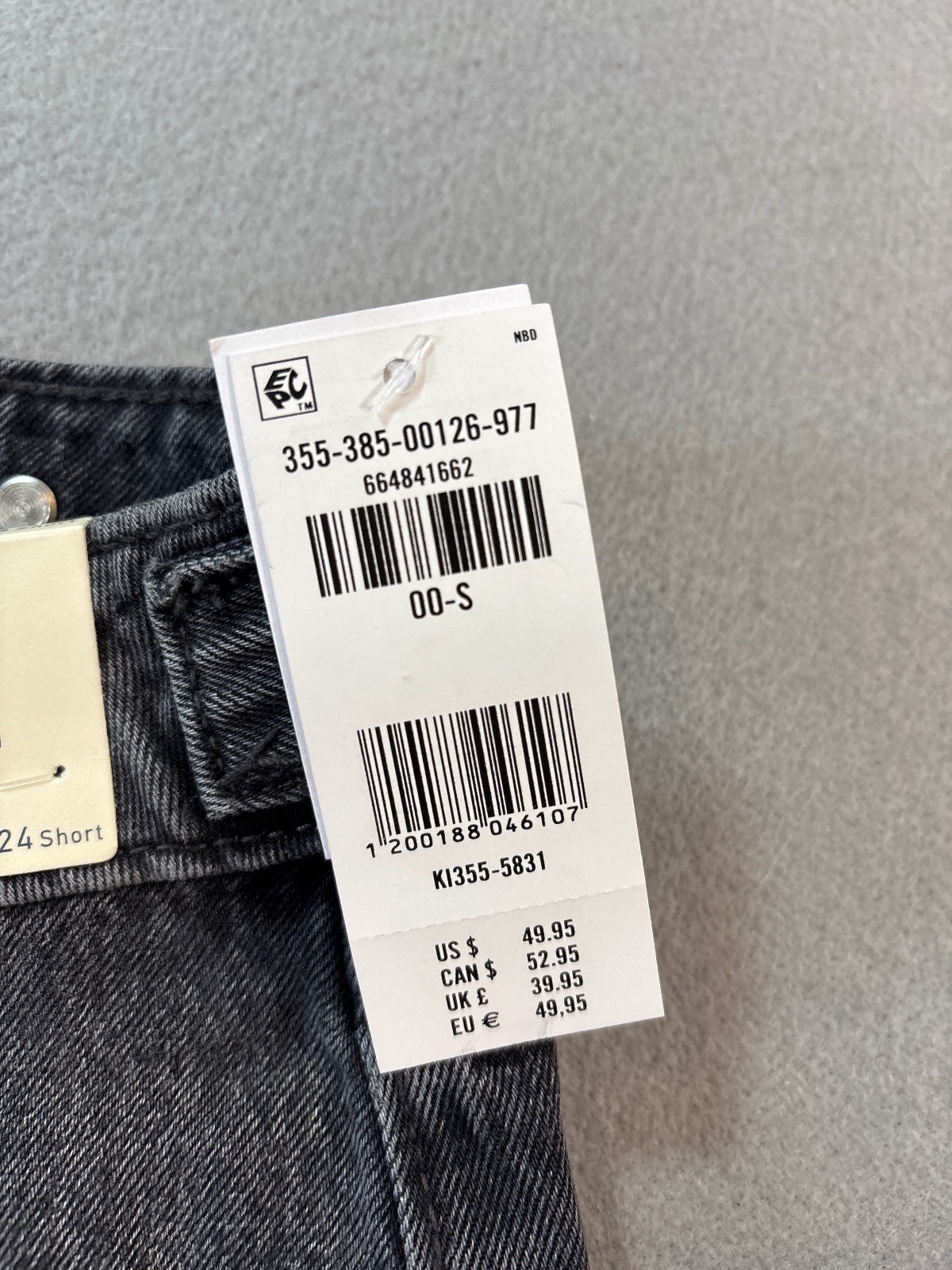 Hollister Low-Rise Baggy Jeans with Adjustable Waistband in