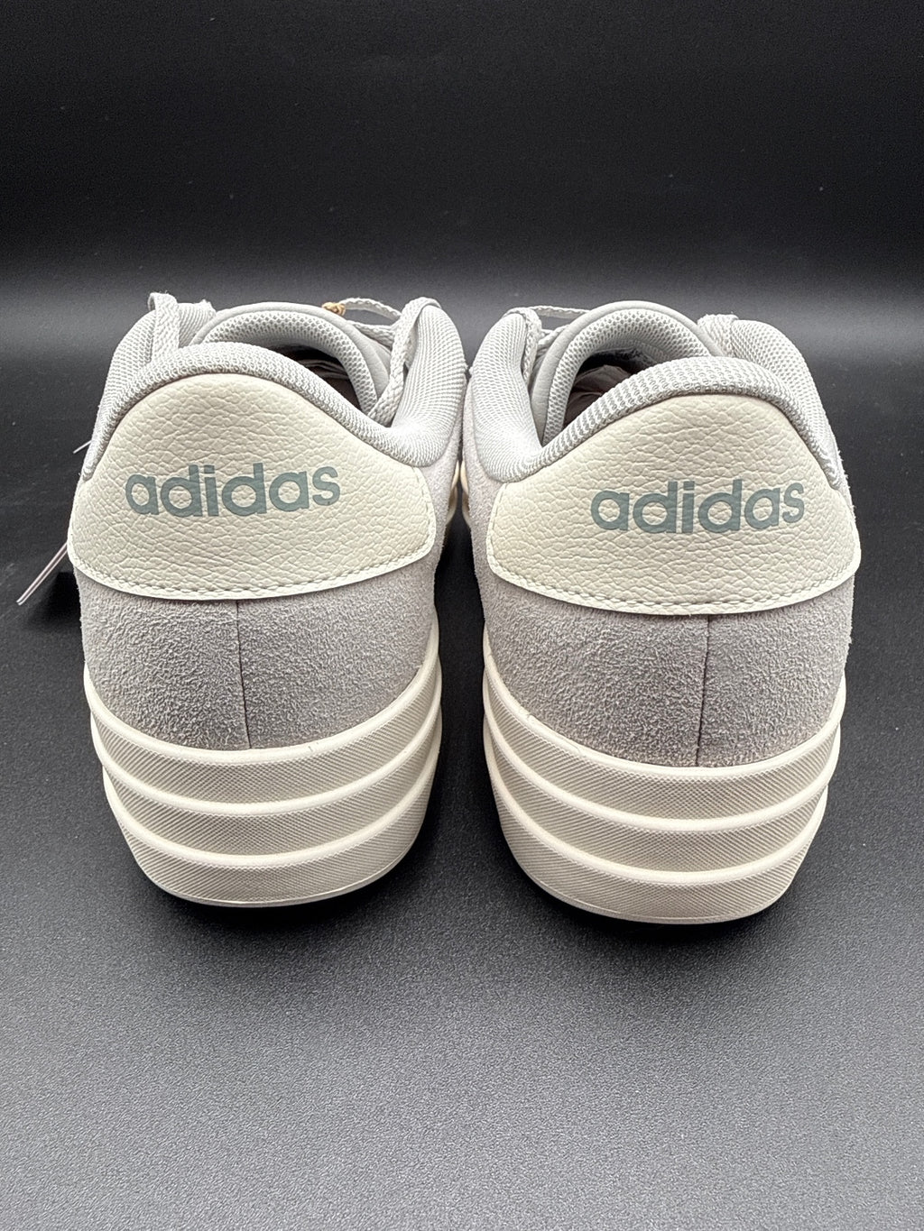 Adidas VL Court Bold IF9784 Grey Platform Women’s 9.5 NIB