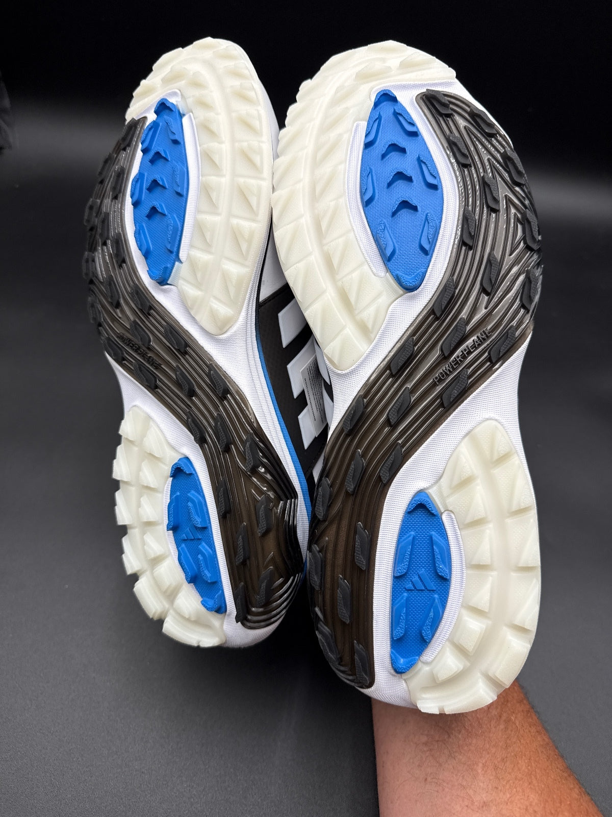 Adidas Adipower 26 SL Golf Shoes Size 11 White Black Blue