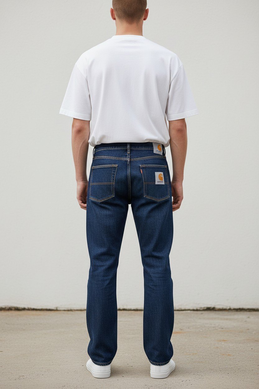 Carhartt Relaxed Fit Denim Jeans Blue Size 0 Rg
