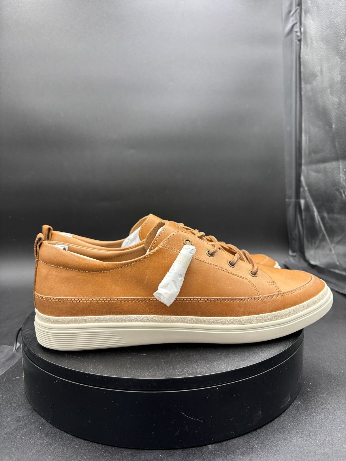 ALDO Tan Leather Casual Sneakers – Men’s Size 12