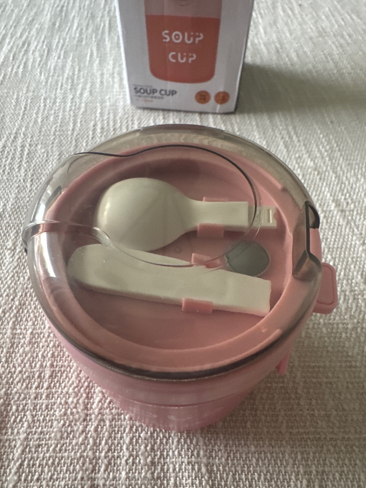 Soup Cup Portable Food Thermos with Utensils