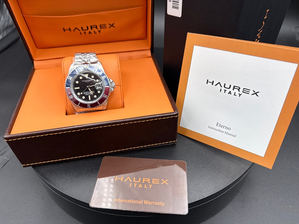 Haurex Italy Eterno Automatic Water Resistant Men's Watch 44