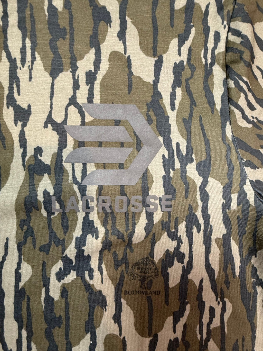LaCrosse Men's Camouflage Short Sleeve T-Shirt Size M