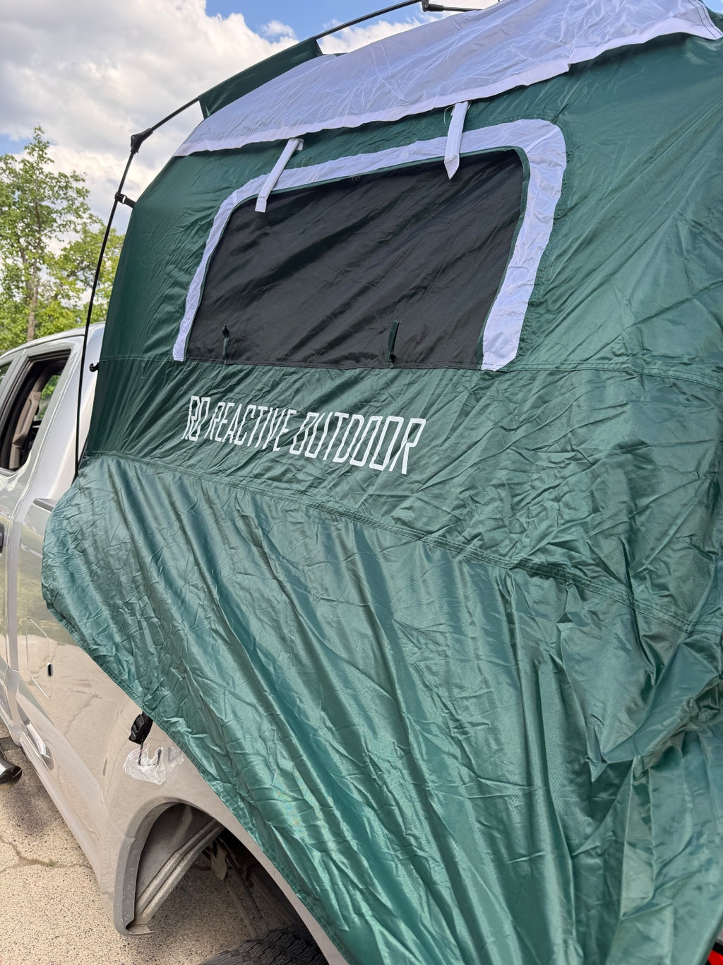 Reactive Outdoor High Ground Truck Tent for Long Truck Bed