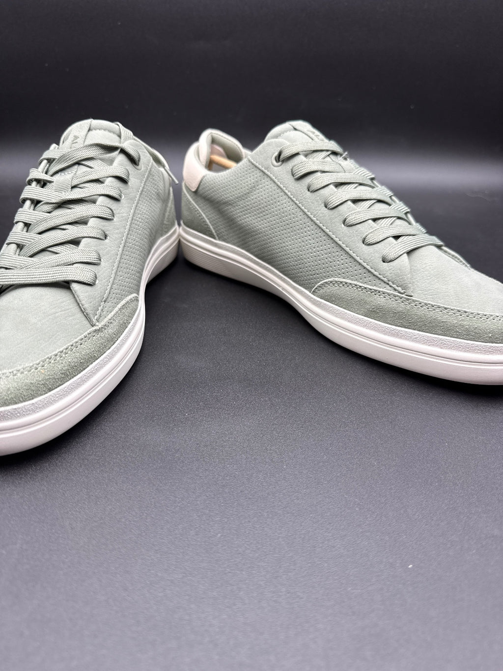 Aldo Sage Green Low Top Sneakers Men’s Size 12 New w/ Box
