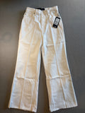 7 For All Mankind Ultra High Rise Cropped Jo White Jeans, 26