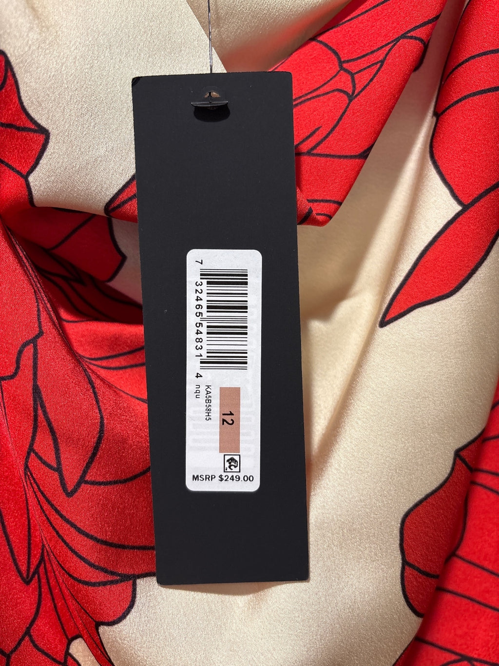 Donna Karan New York Women's Floral Maxi Dress Size 12