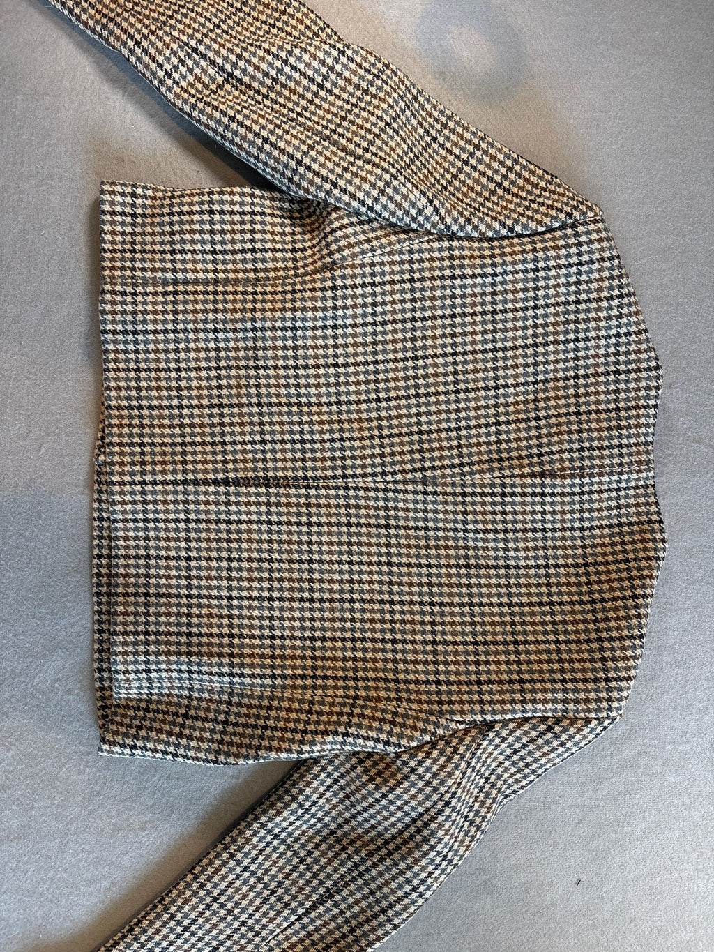 Maje Women's Houndstooth Tweed Jacket Size 40